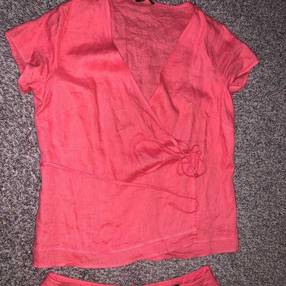 Two pieces top and mini skirt - Picture 5 of 7